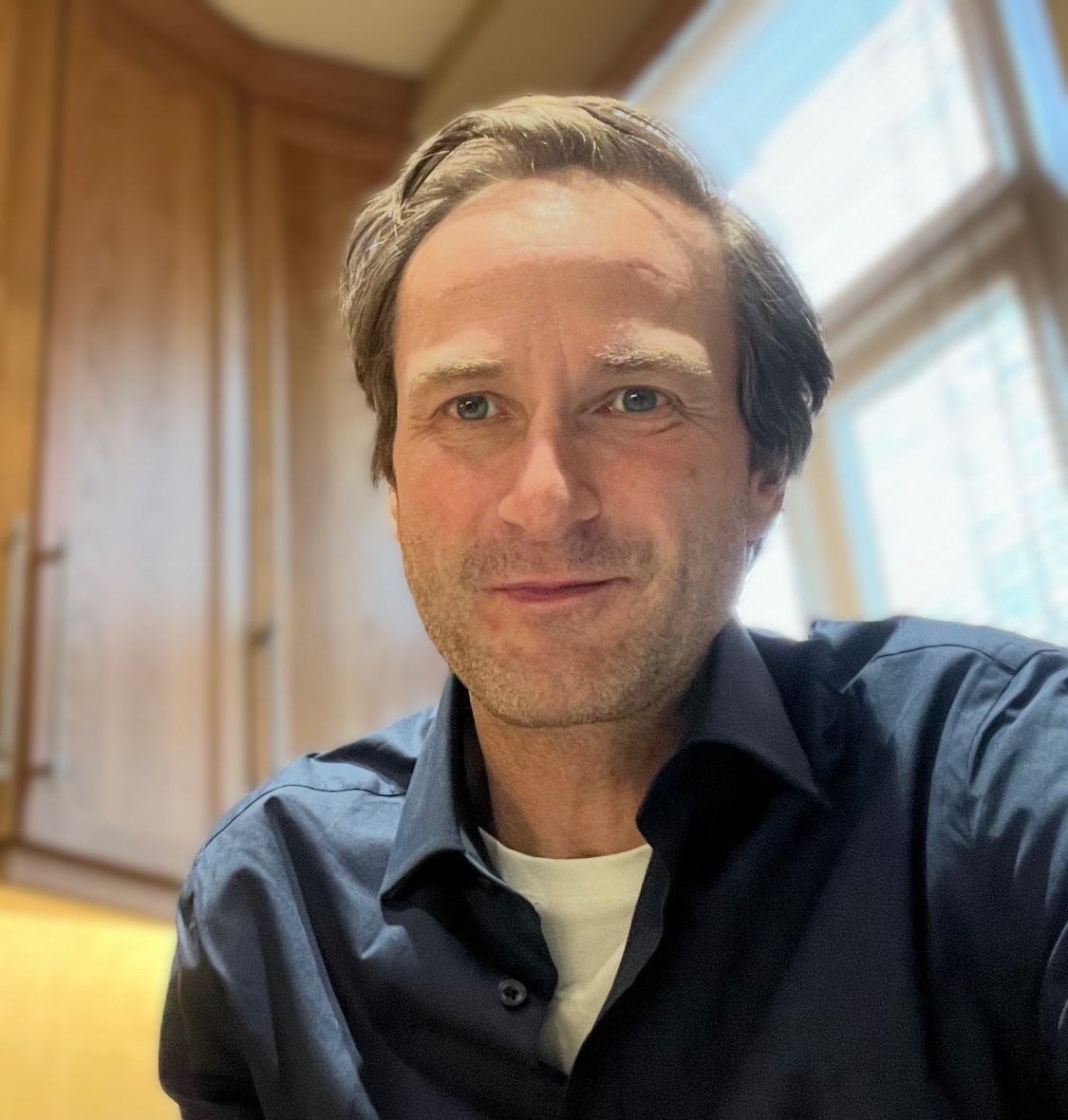 Headshot of Max Andrews, London based web designer